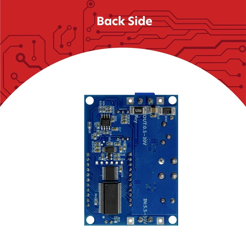 A56G-5 X HW-140 DC-DC Buck Boost Power Converter Automatische Step Up/Down, Volt- en Ampèremeter LCD-scherm, spanningsomvormer