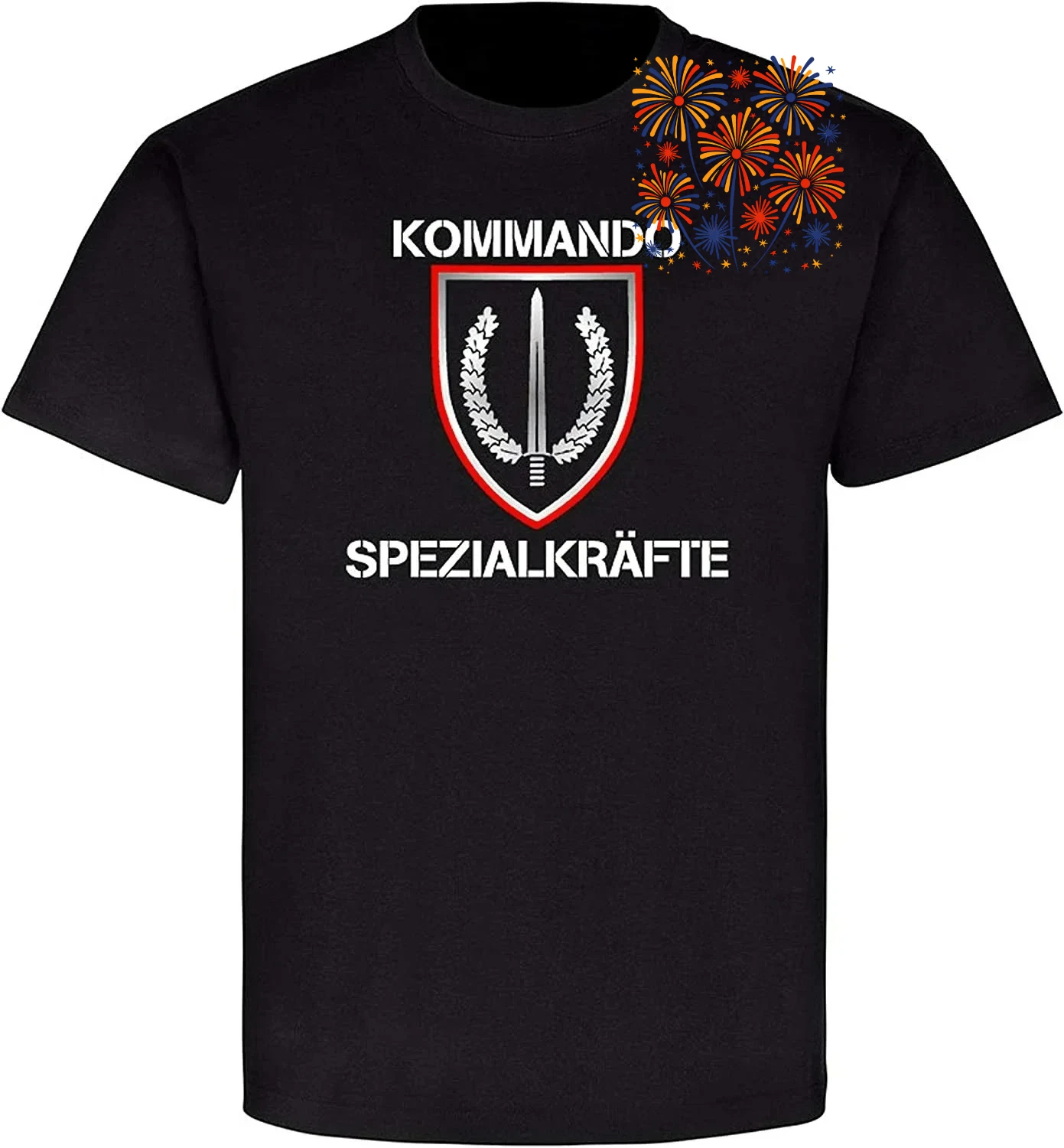German BW KSK Commando Special Forces Badge T-Shirt 100% Cotton O-Neck Summer Short Sleeve Casual Mens T-shirt Size S-3XL