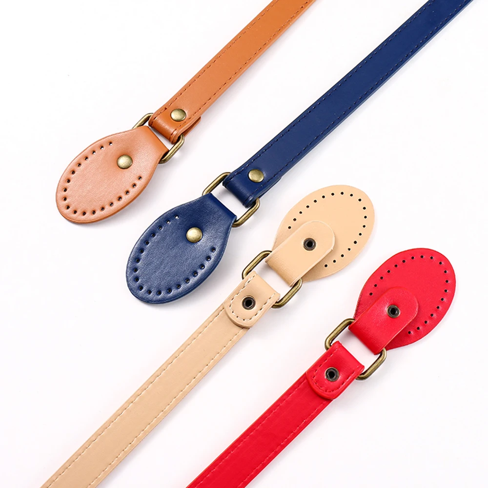 1pc Detachable PU Leather Bag Belt High Quality Handbag Band Handle Shoulder Bag Strap Box Handle Band DIY Bag Accessories New