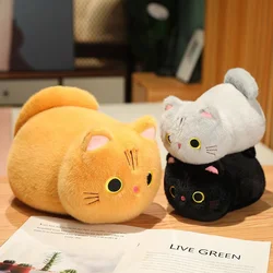 Cat Baton Plush Toy Animal Pillow Stuffed Animals Sofa Cushion Cute Cartoon Cat Toys Dolls Children'S Christmas Birthday Gift
