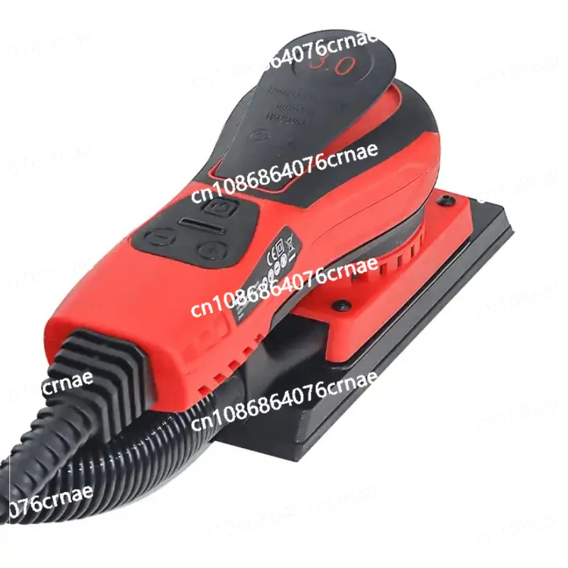 350W High Power Industrial 3.0mm Square Small for Wood   Floor Hand Wall Electric Orbit Sander