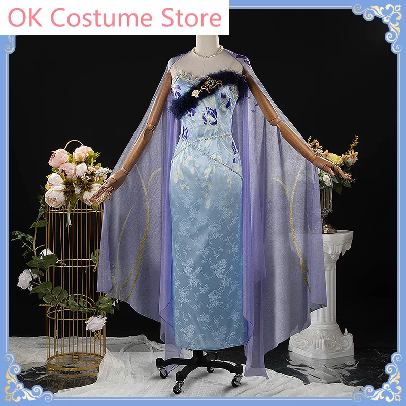 Umamusume: Pretty Derby Verxina Azure Crowned Cosplay Costume Cos Game Anime Party Uniform Hallowen Play Role Clothes Clothing