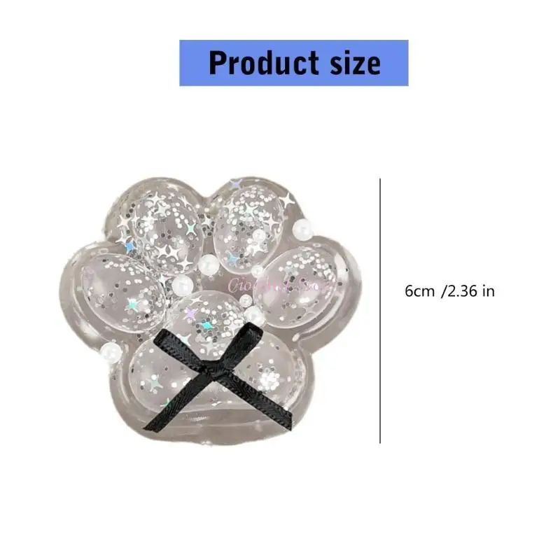 Y1ub quietbare Katzen Pfoten Spielzeug schöne dehnbare Katzen Pfoten Antistress Spielzeug für Büro entspannen