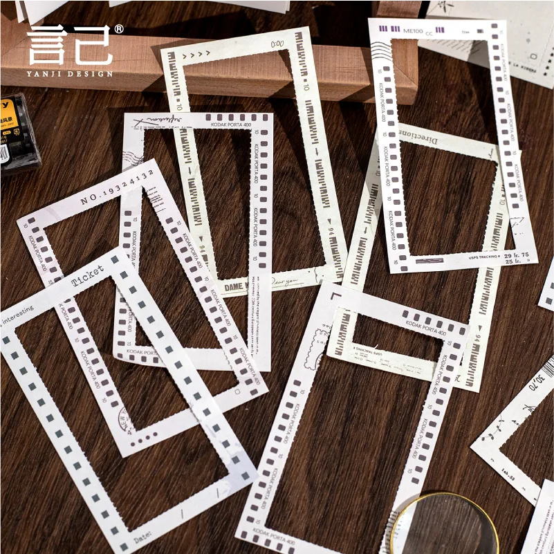 80pcs/lot Memo Pads Sticky  Microfilm Associations diary Scrapbooking Stickers Office School stationery Notepad