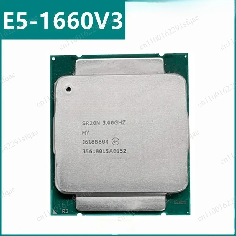 pour X99 E5 1660V3 E5-1660V3 8 cœurs 16 threads 3,0 GHz 20 Mo 140 W CPU LGA2011-3