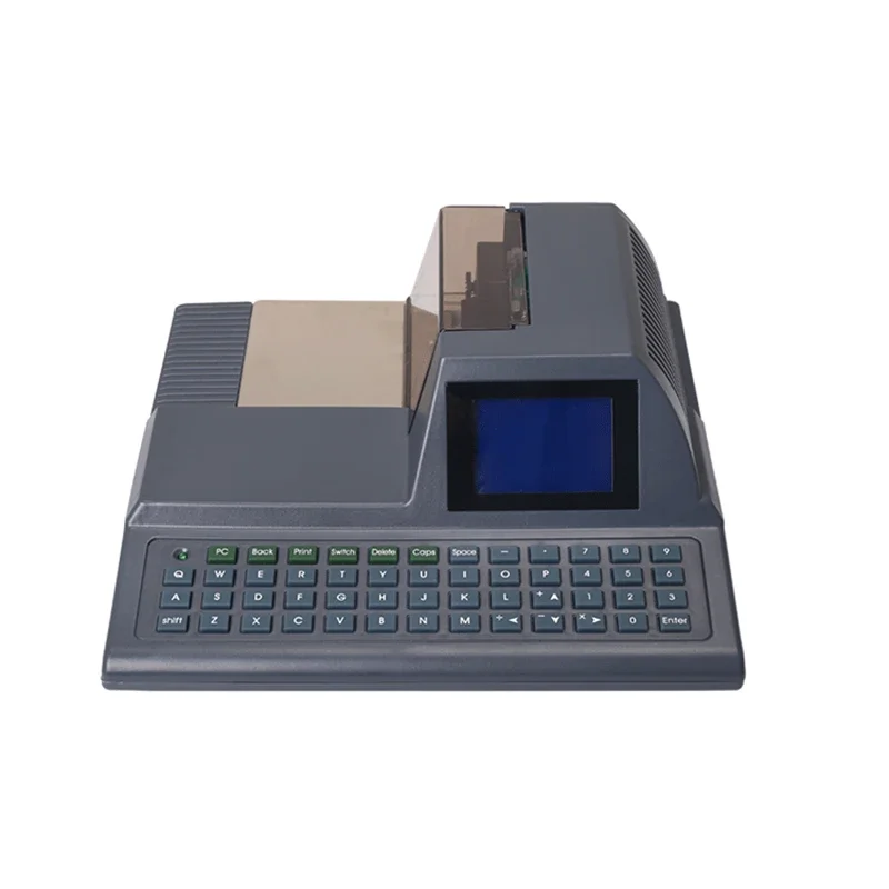 DY-2015 Fully Automatic Full Keyboard Check Printer Check Writer Small English Electronic Bank Counter Standard Check Printer