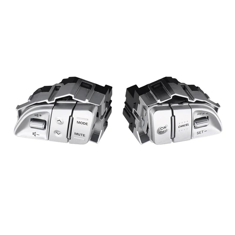 

ABQB-Multi-Function Steering Wheel Button Volume Adjustment Button Cruise Control Switch For Hyundai Tucson IX35 2010-2014