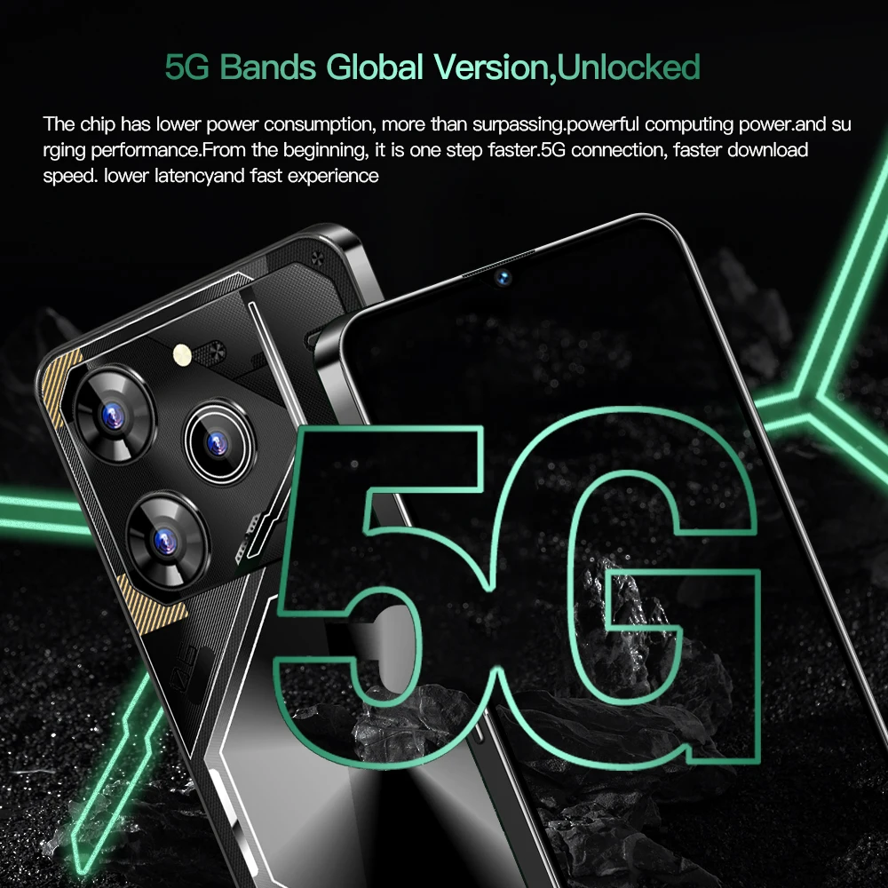 Global Version Pova6pro Smartphone 5G 6.8