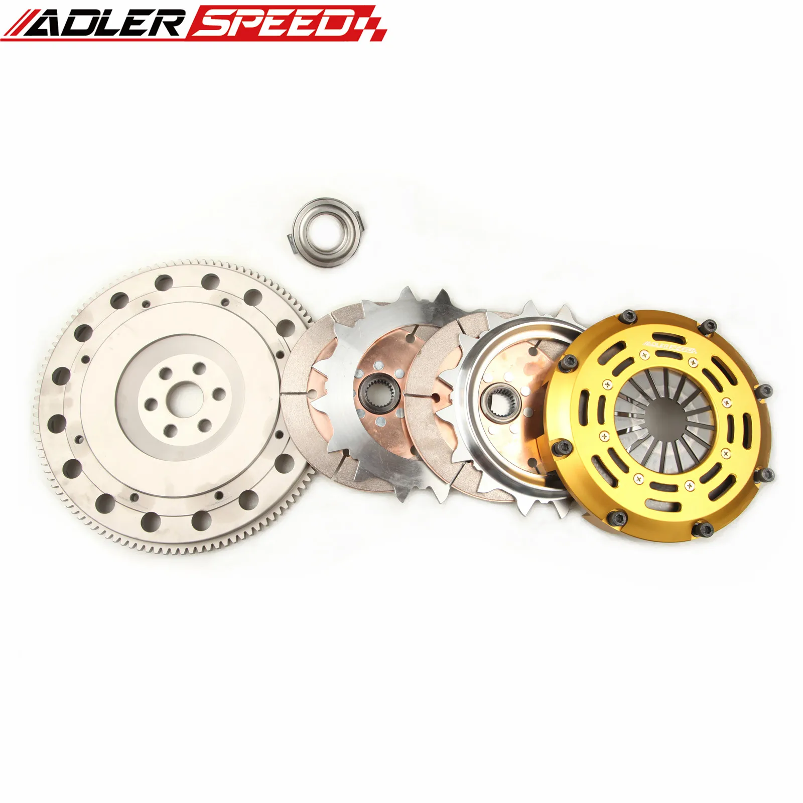 

ADLERSPEED For Mazda Miata MX-5 1.6L 1.8L 1990-2005 Racing Clutch Twin Disc Kit & Flywheel
