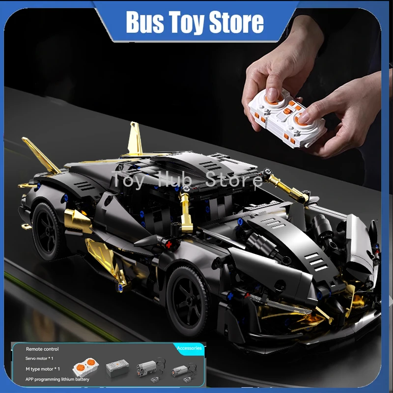 

1:14 Черное золото Apollo EVO Спортивная машина RC игрушка спортивные блоки Гонщик Строительные блоки модель автомобиля Развивающие игрушки подарок на день рождения