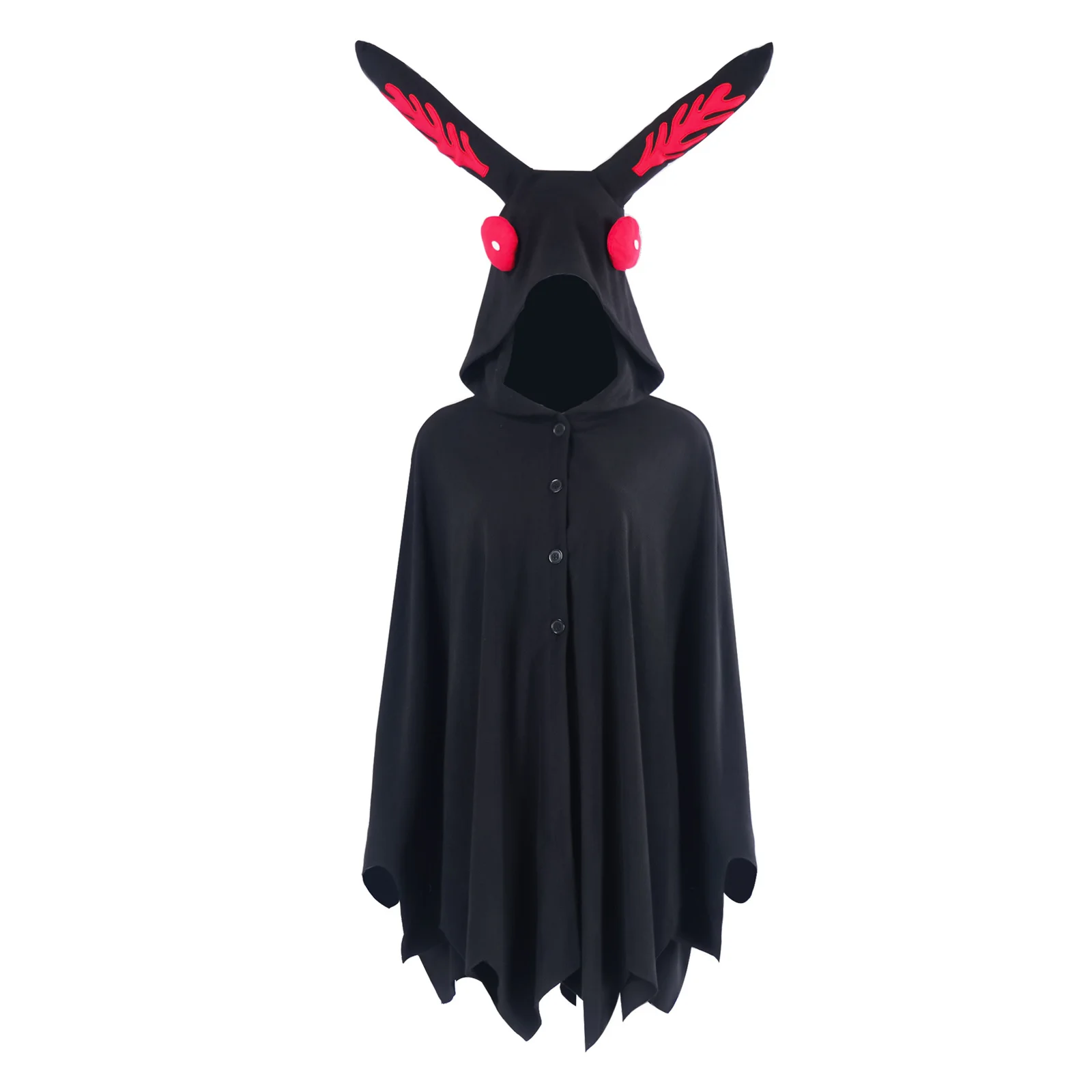 Mothman Cosplay Costume Unisex Mothman Costume Mothman Cosplay Hooded Christmas Costumes Party Cape