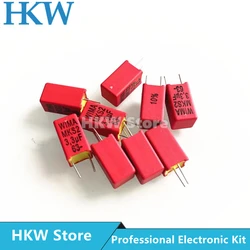 2/20 pz originale WIMA muslimex rosso MKS2 passo 5MM condensatore a Film 63V 335 3.3UF 63V 3 u3 335J 10% MKS2 condensatore Audio