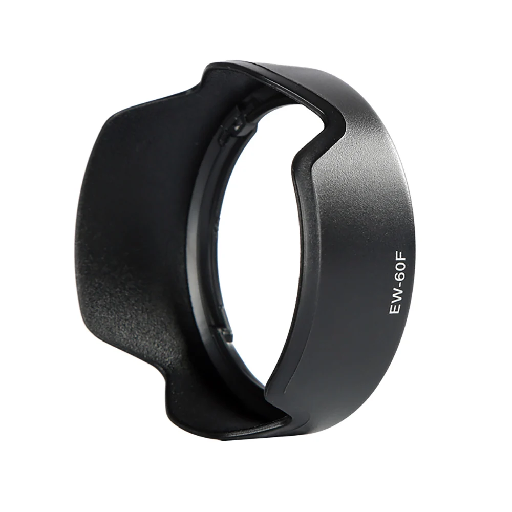 EW-60F Lens Hood is Applicable To Canon EOS M5 M6 Micro Single EF-M 18-150mm Lens Accessory 55mm