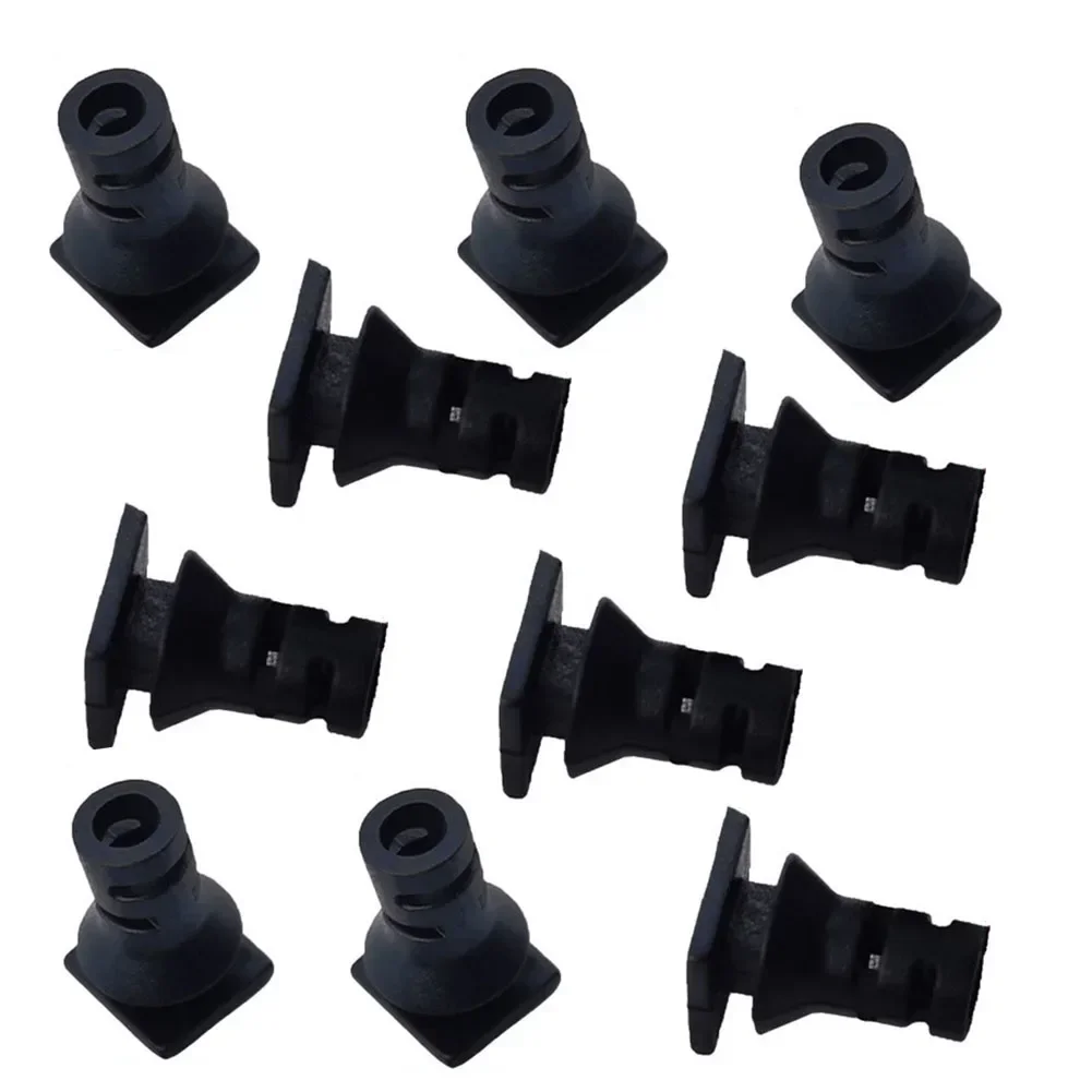 10pcs Cable Gland Rubber Case Joint 2.8-5.6mm Black White Cable Locking Connector Strain Relief Cord Power Tools Cable Sleeves