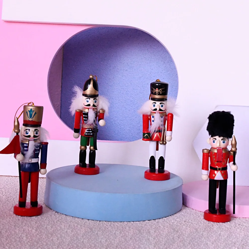

Nutcracker Crafts Ornament DIY Miniatures Ornaments Hanging Decor Christmas Decorations