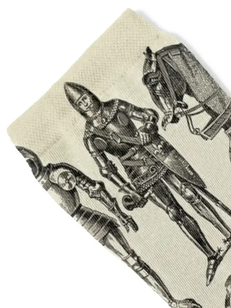Medieval Knight Socks hip hop christmas stocking moving stockings funny sock Socks Female Men's