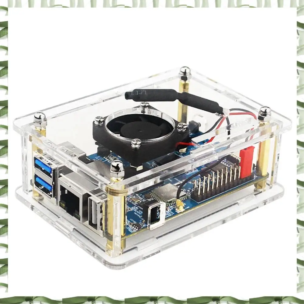 Professional Tool For Orange Pi 3 LTS Case Transparent Acrylic Shell Box Protect Enclosure For Orange Pi 3 LTS