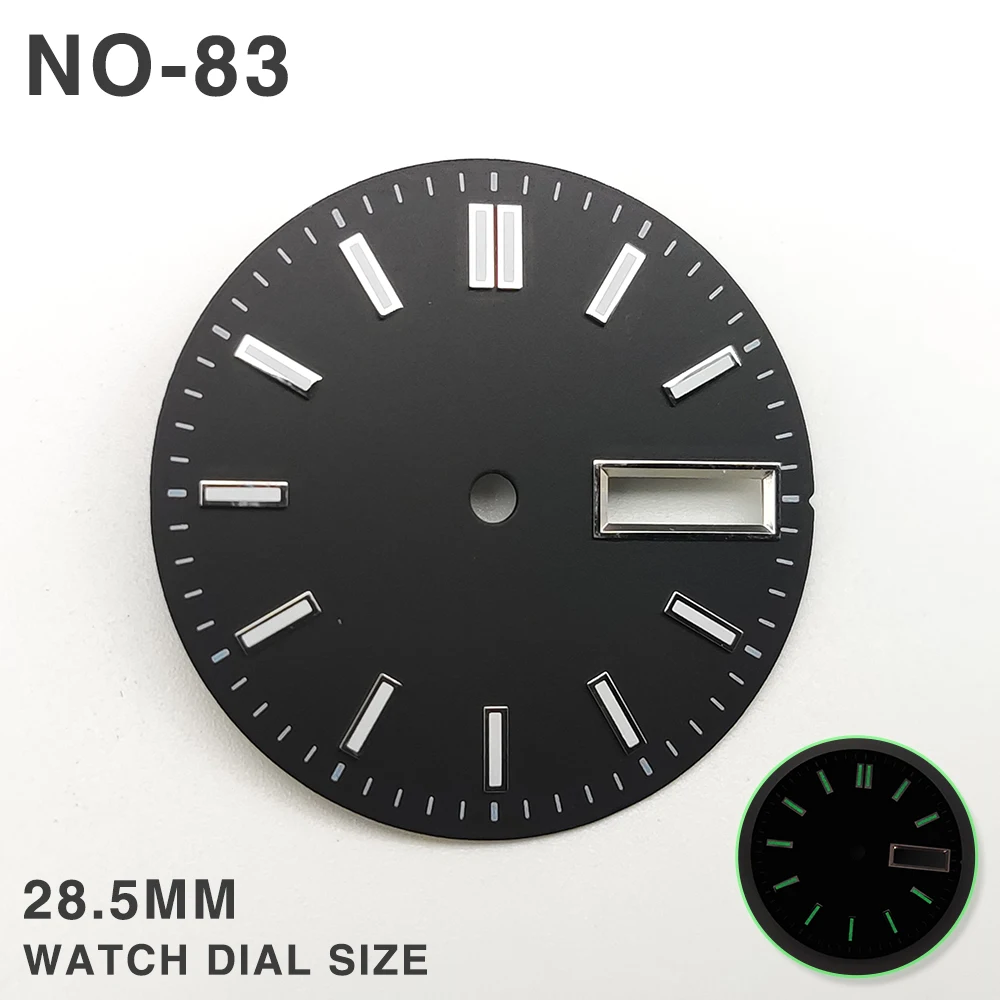 Clock Modification -28.5mm Abalone S007 Surface Modified Accessories NH36 Dial Luminous Substitute Watch Aseptic Case Literally