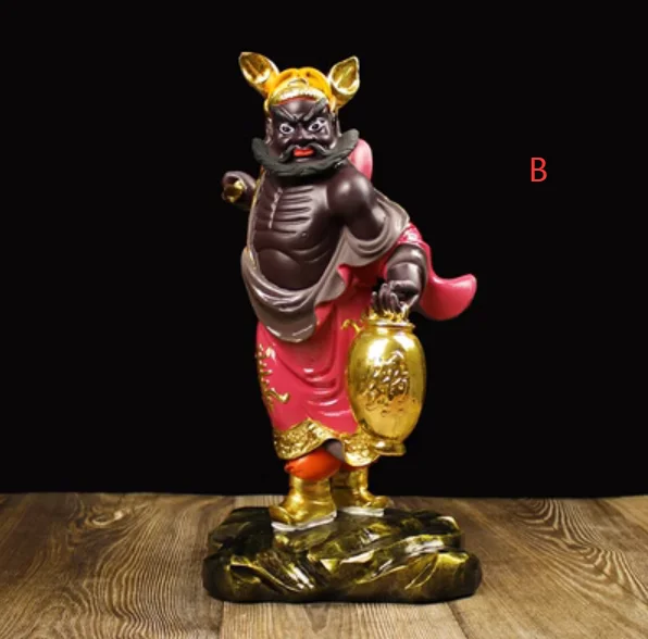 Resin creative The statue of Tian Shi Zhong Kui home living room office craft ornaments