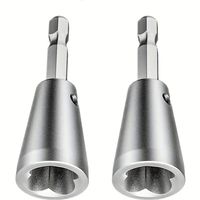 2PCS Wire Nut Twister Set 6MM Hex Shank Drill Bit Tool for Electricians Pro Cable Twister & Wire Connectors