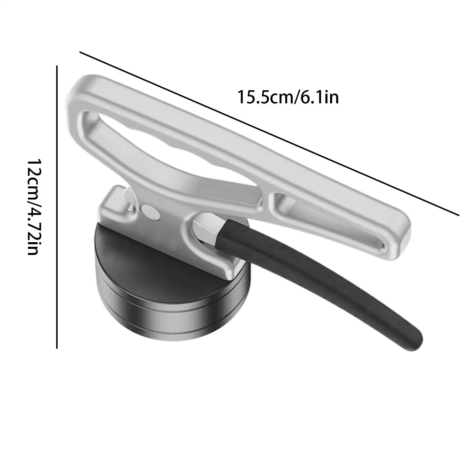 Heavy-Duty Magnetic Lifting Handle Manual Magnet Pickup Tool Suction Cup Pickup Handle Multi Use Ergonomic Lifter Collector