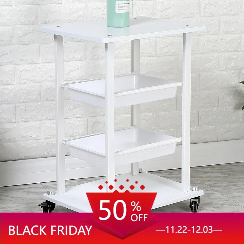 Dressing Cart Cosmetic Helper Trolley Wheels Chariot Service Professional carrito de almacenamiento con ruedas Aesthetics Wine