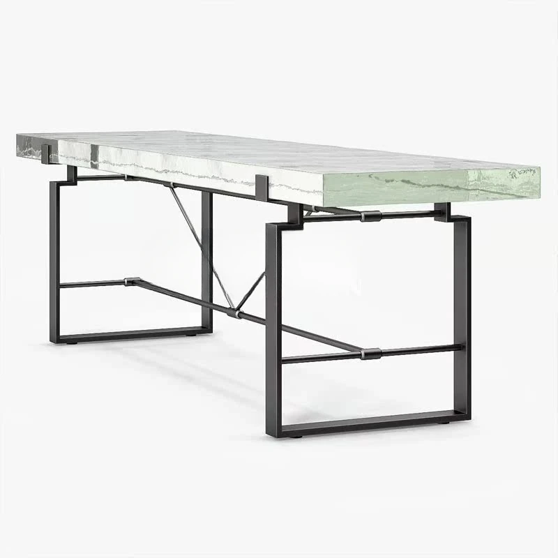 Fashionable acrylic crystal glass bench, stainless  rest area, waiting area, bench, bed end bench