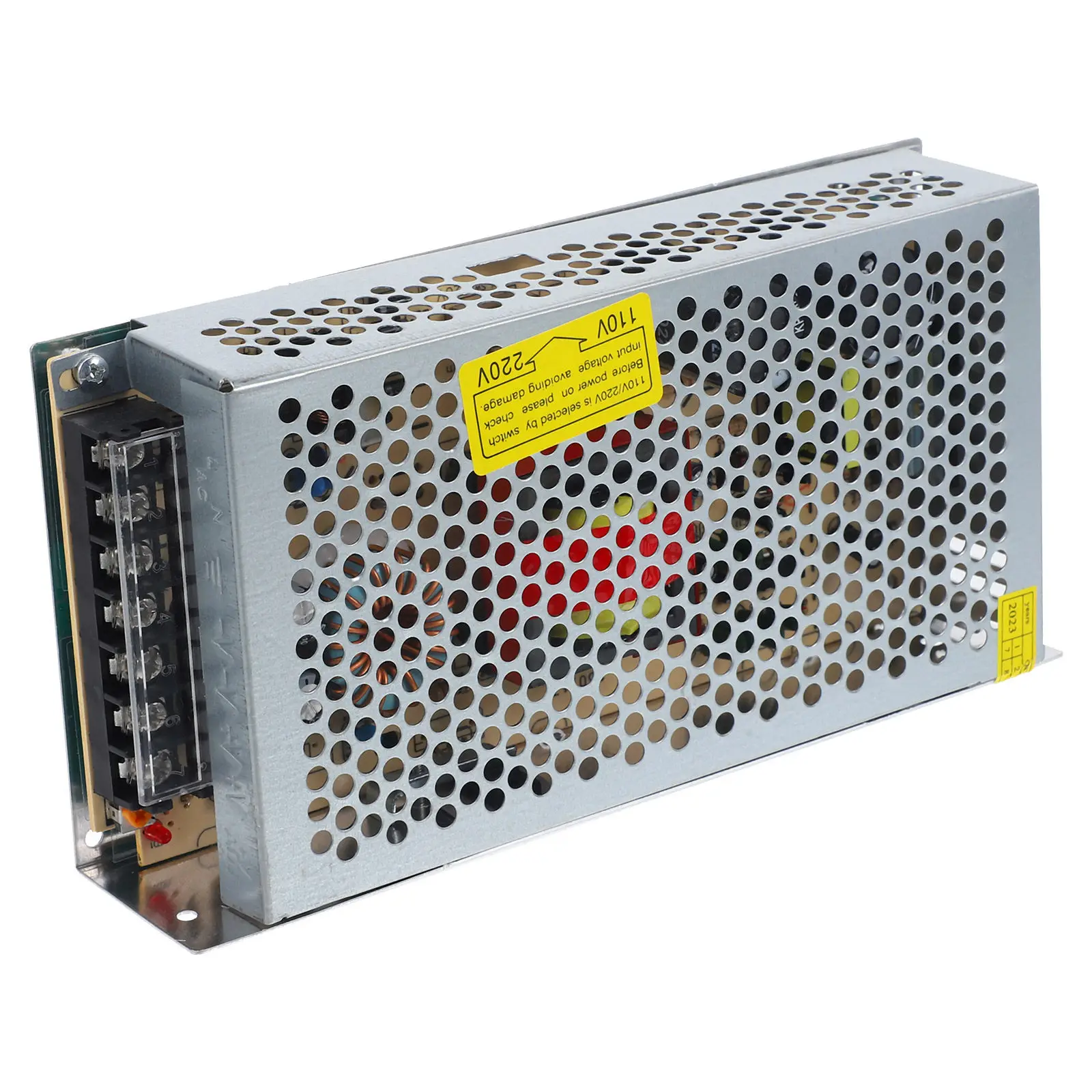 

Power Supplies Adapter 12V15A180W Metal Case Switching Power Supply Universal Driver L199xW99xH42mm Voltage Regulated LED Strip