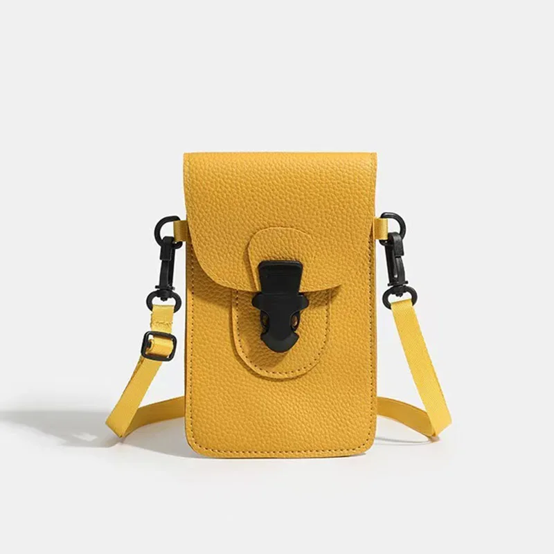 Стильная новая поясная сумка из искусственной кожи, простая и модная, унисекс, запираемая портативная сумка через плечо, многофункциональная сумка через плечо