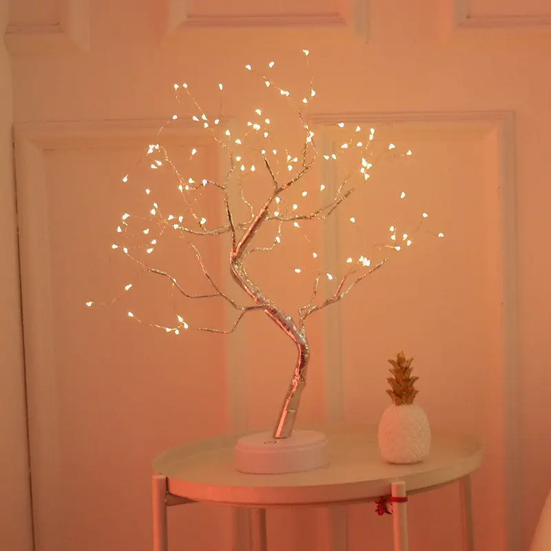 

72 pcs LED strings on stock model Christmas colorful lamp LED shape small tree lamp decoration gift whole sky star small nigh