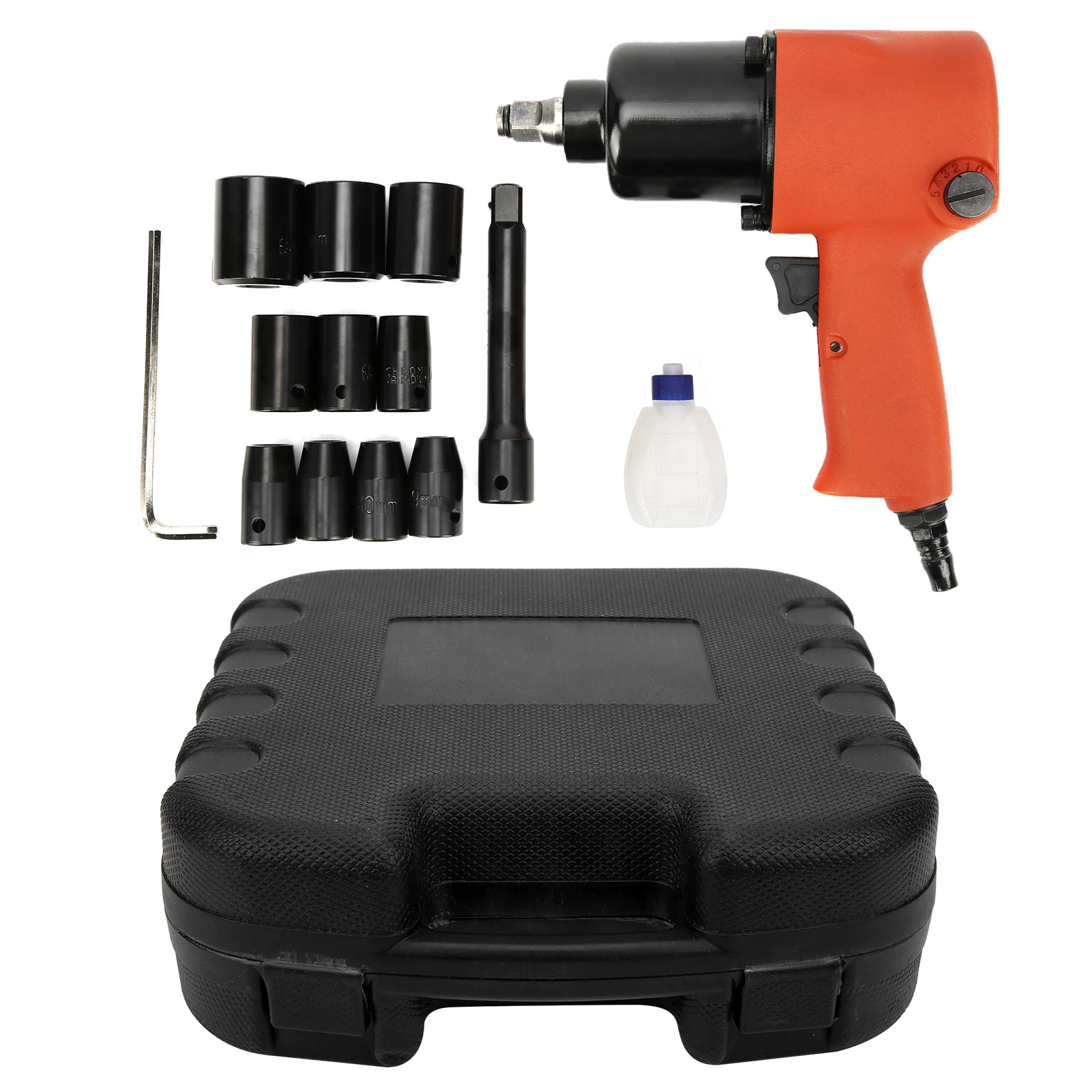 

Pneumatic Tools Pneumatic Wrench Set Industrial-Grade 1/2in High-Torsion Auto Repairing Air Tools 8111T Pneumatic Wrench Wrench