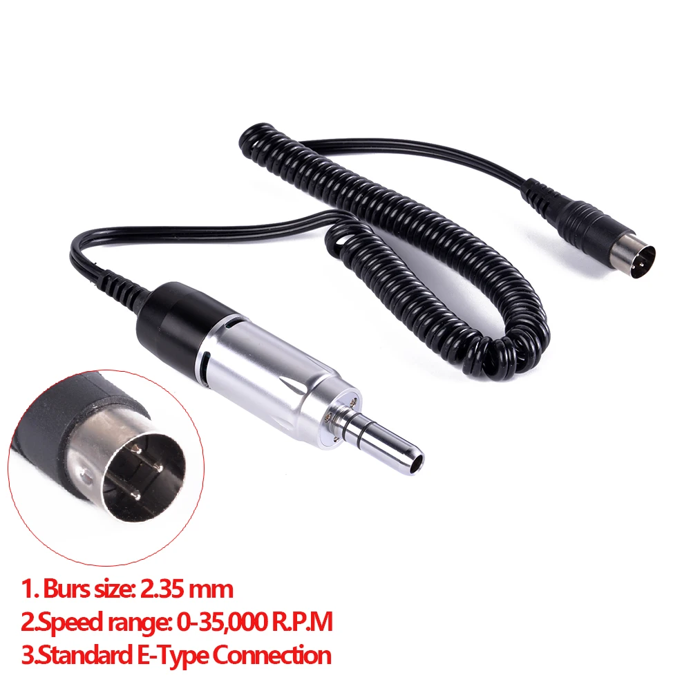 Myricko Dental Mikromotor Polieren Micro Motor Handstück 35000 RPM Dental Labor Ausrüstung Zahnarzt Werkzeug