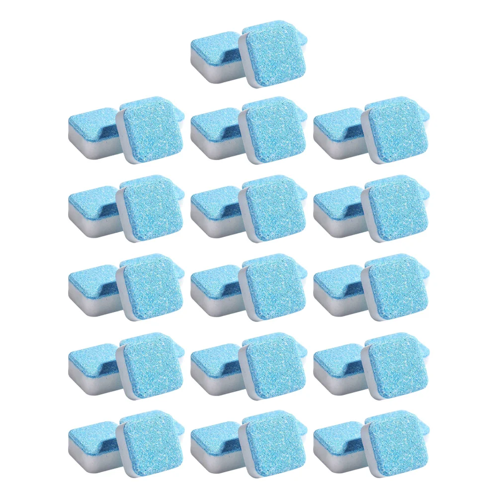 48 Pcs Washing Machine Effervescent Tablet Portable Washer Cleaning Cleaner Active Tablets Supplies Tank