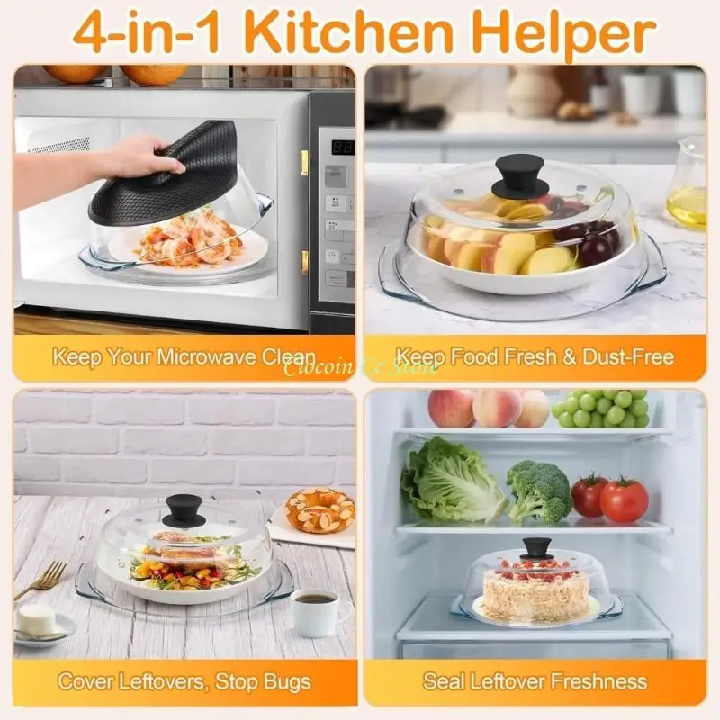 tampa-vidro-transparente-para-respingos-micro-ondas-x90f-para-alimentos-tampa-prato-com-alca-tamanho-26