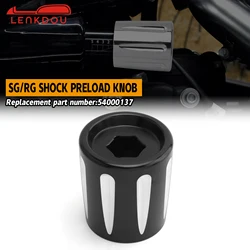Motorcycle Rear Shock Preload Adjuster Knob Cover For Harley Softail Fat Boy FLFB Sport Glide FLSB Breakout 114 FXBRS 2018-2024