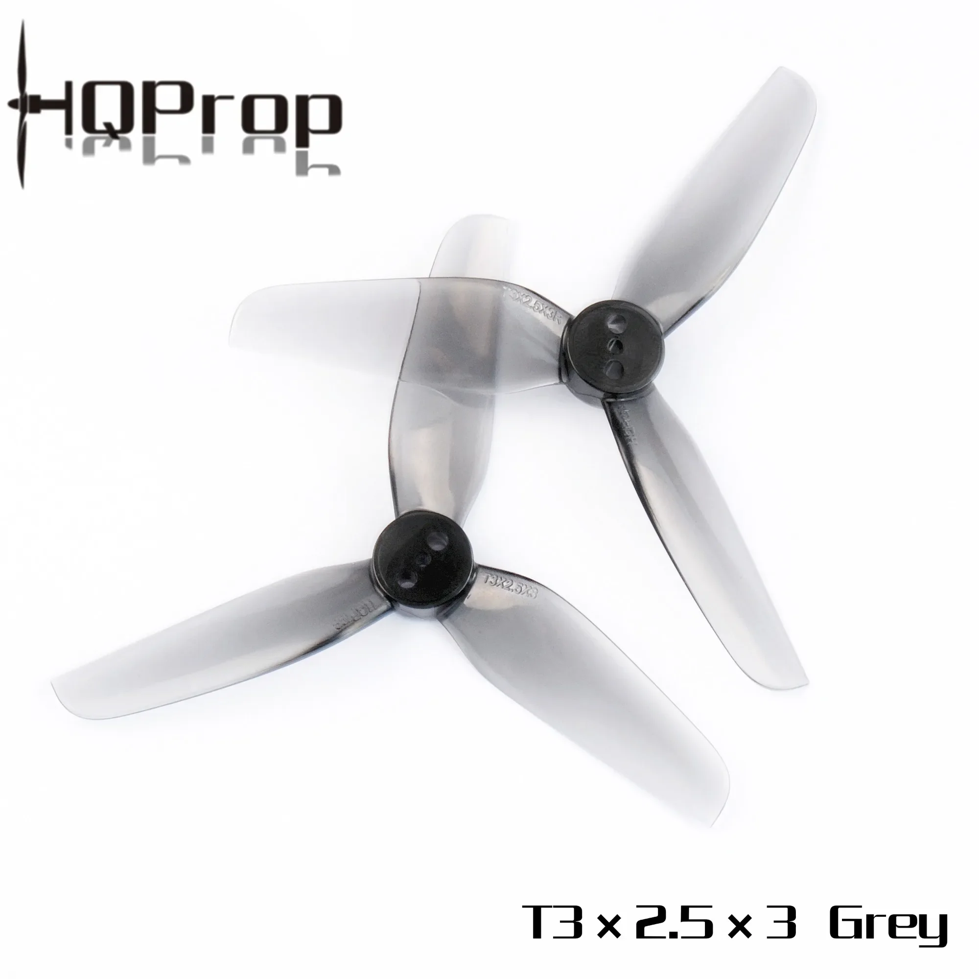 

10Pairs(10CW+10CCW) HQPROP T3X2.5X3 Grey 3025 3-Blade PC Propeller for RC FPV Freestyle 3inch Toothpick Micro Drones DIY Parts