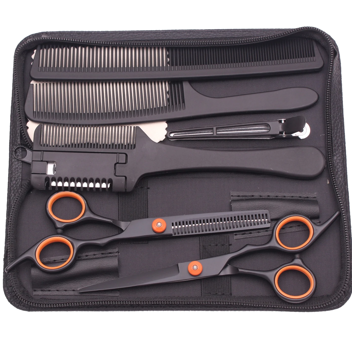 6,0'' Zoll Haarschere Professionelle Schneideschere Ausdünnung Friseur Haarschnitt Set Salon Friseur & Zuhause Japanischer Stahl 1001