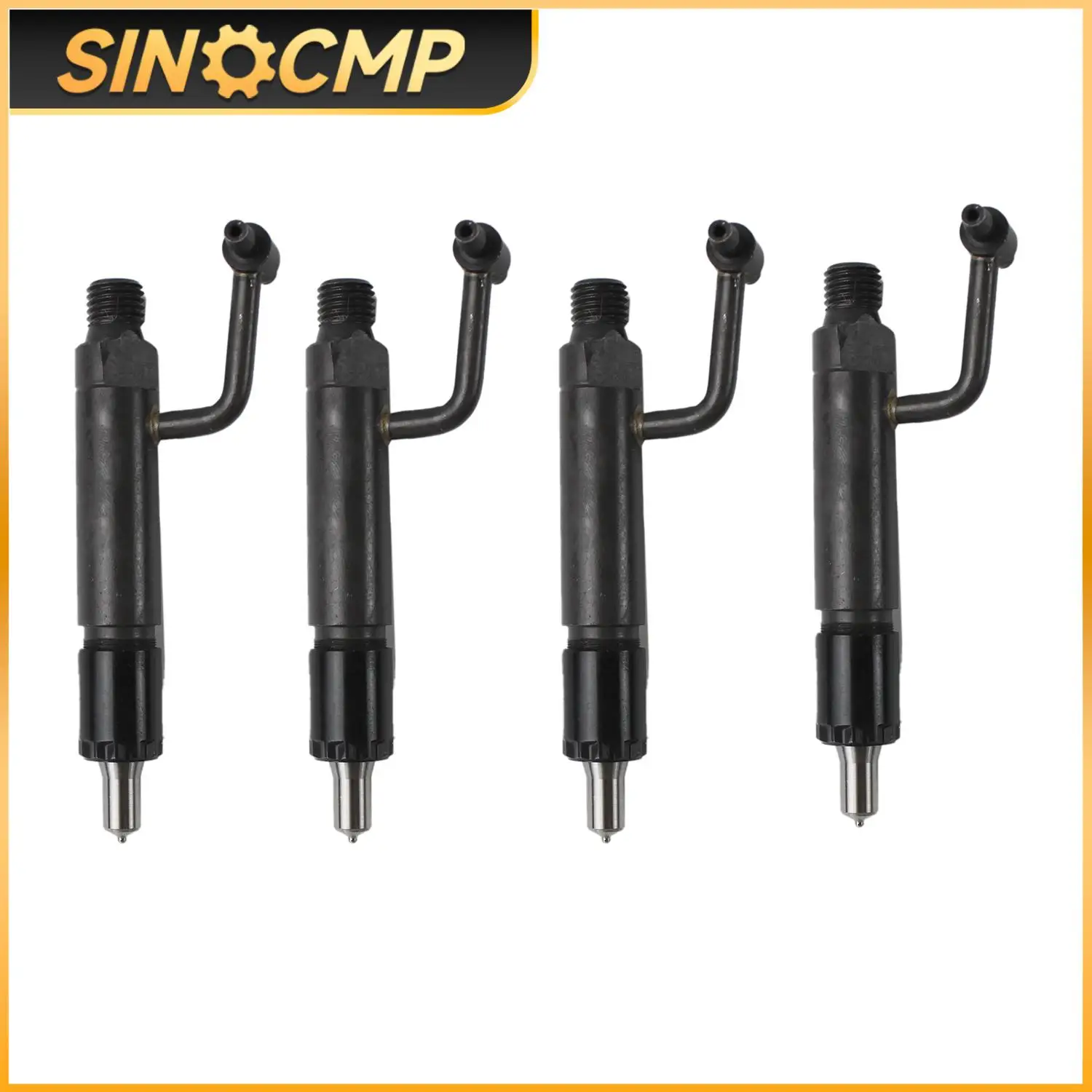 4Pcs Fuel Injector 729004-53101 for 3 Cylinder Engine 3TNV84 3TNV88 4TNV84 4TNV88 Auto Replacement Parts