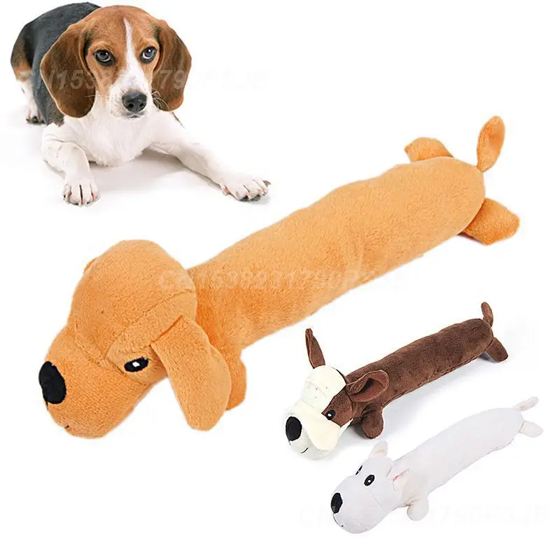 2/3/4PCS Plush Toy Fun Entertaining Cute Dog-shaped Stuffed Animal Pet Toy Popular Dog Toys Popular Pet Gifts Dog Toy Adorable