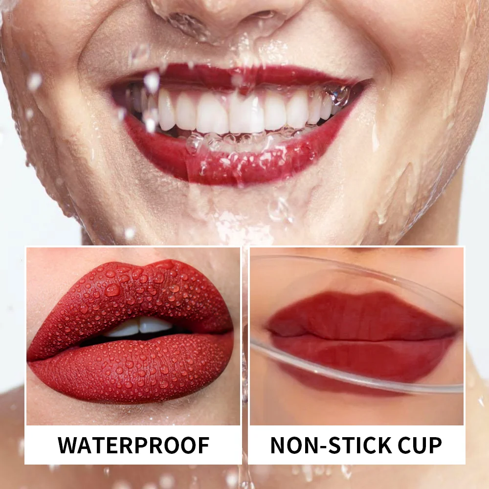 2-in-1 lip- en wangcrème Hooggepigmenteerd Hydraterend Veegvast Langdurig Lipbasiscosmetica Matte afwerking Natuurlijke make-up