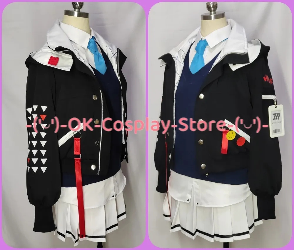 Game Blue Archive Konuri Maki Cosplay Costume Women Cute Party Suit Halloween Carnival Uniforms Custom Made