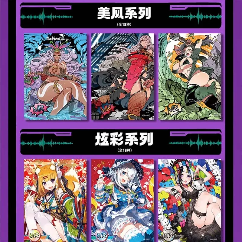 New Goddess Story Collection Cards The Secret of Temptation Booster Box Anime Girl Swimsuit Bikini Doujin Toys And Hobbies Gift