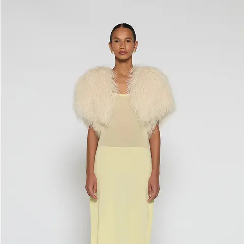 Women's Jacket Cropped Lamb Fur Bolero Jacket Real Mongolian Sheep Fur Coat Luxury Warm New Arrivals