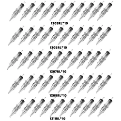 YILONG 20/50/100pcs Individual Package MIX Tattoo Cartridge Needle RM RL Series For Tattoo Machine Pen Needle Accessories