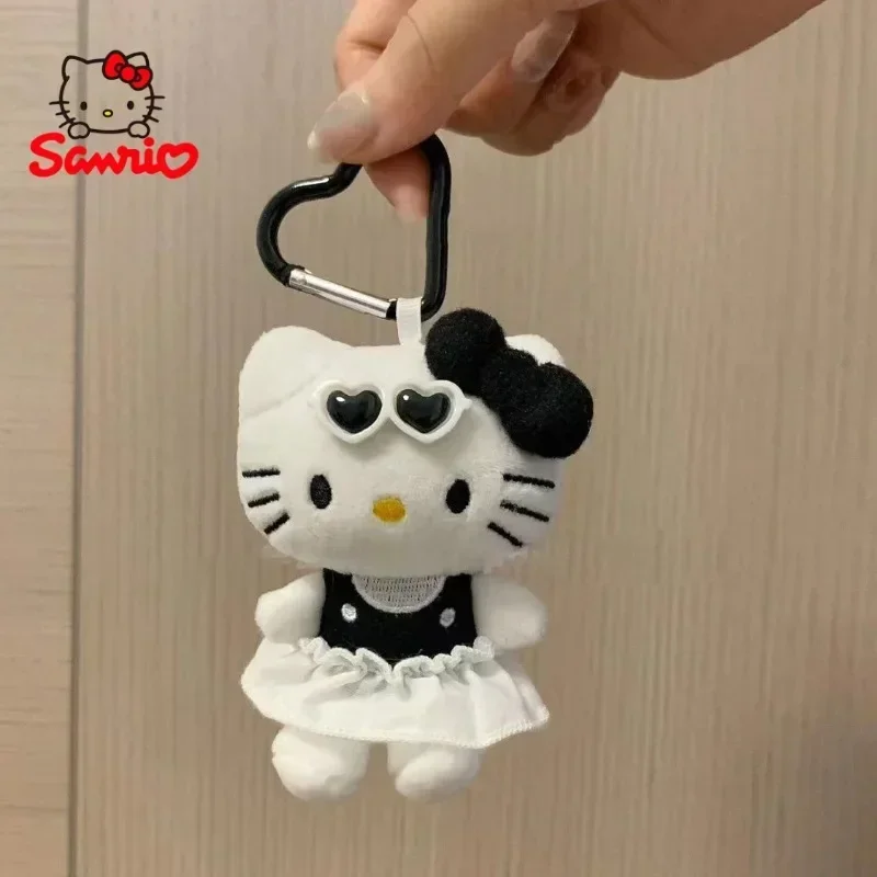 

Cute Sanrio Hello Kitty Plush Keychain Toys Kawaii Anime Cartoon Doll Car Key Ring Backpack Pendant Girl&Child Holiday Gifts