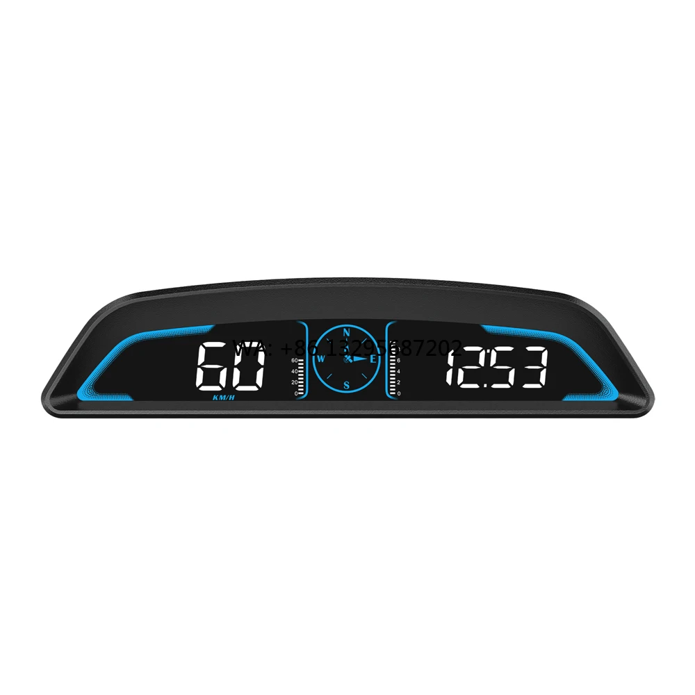 

Hot Sale G3 HUD GPS Speedometer Over Speed Alarm with Heads-Up Display Auto Meter Electronics Car Accessories