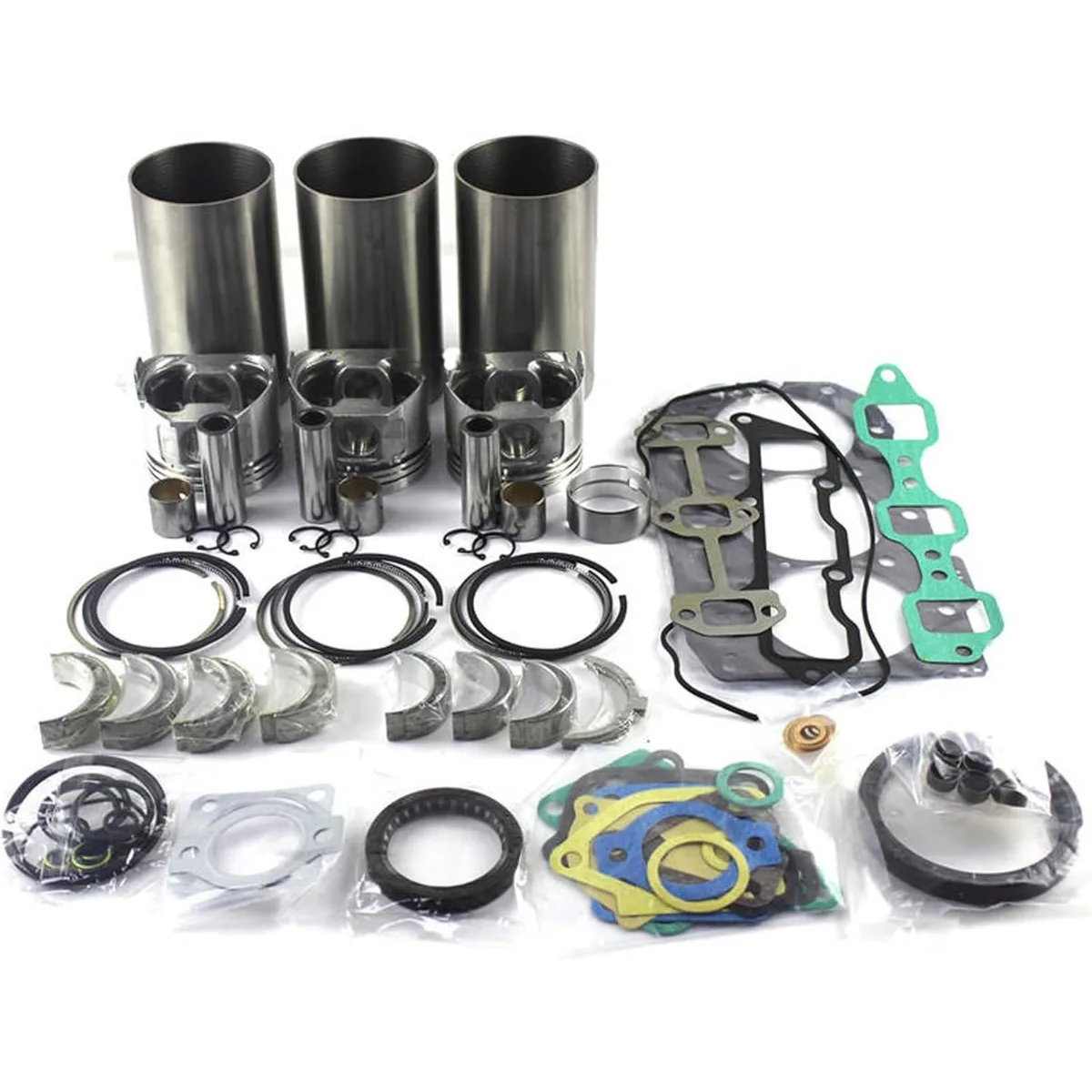 

3TN72 Engine Overhaul Rebuild Kit (NO Valves) For Yanmar 3TNA72 3TNA72L 3TNA72UJ Engine