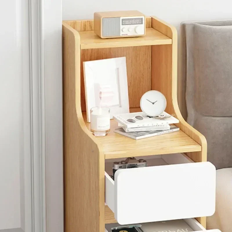 غرفة نوم طاولات السرير تخزين الكمبيوتر الكمبيوتر طاولة ليلية القهوة غرفة المعيشة الحديثة موجزة Mesitas De Noche أثاث المنزل #6