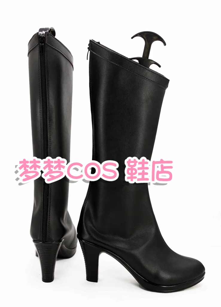 Fate Kaleid Iiner Chloe Von Einzbern Scarpe Cosplay Stivali Anime Gioco di ruolo Prop Halloween Carnevale Festa di festa Stivali in pelle PU