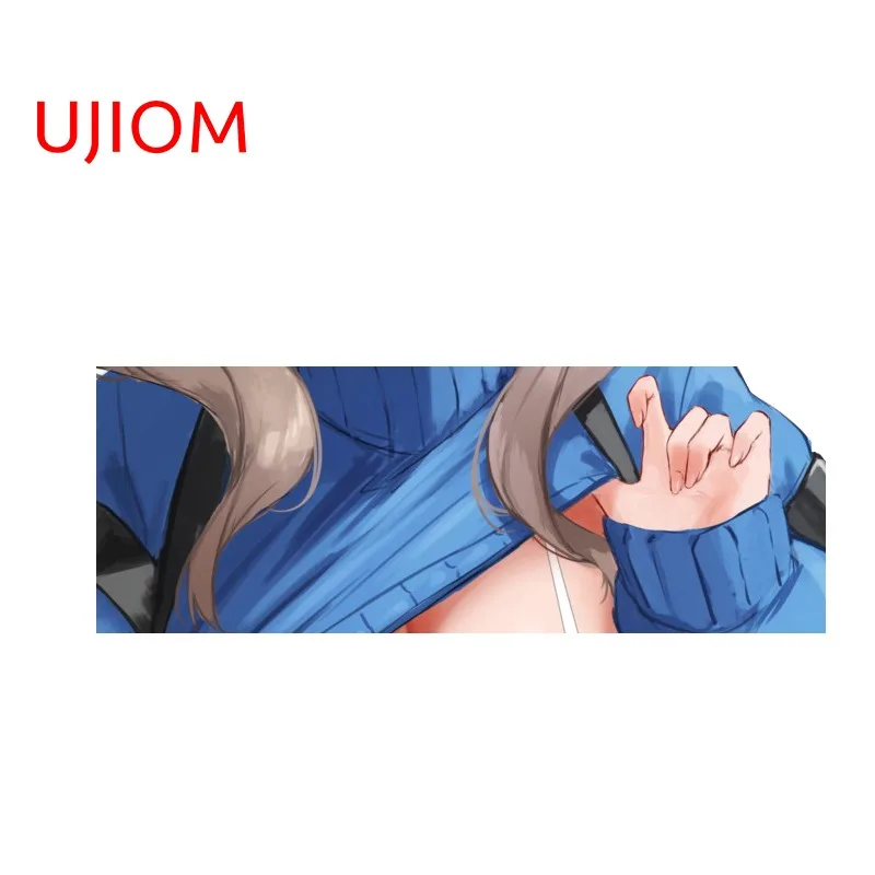 UJIOM Blue Archive Girl Haytai Wall Sticker Trendy Novelty Hot Selling JDM Decal Suitable For Refrigerator Game Room Decoration